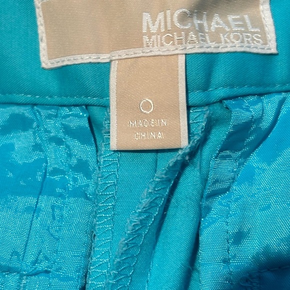Michael Kors Turquoise Women's Shorts - Picture 6 of 6